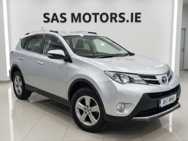Toyota RAV4 SUV, Petrol, 2015, Silver