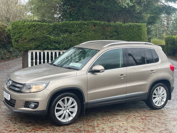 Volkswagen Tiguan SUV, Diesel, 2014, Brown
