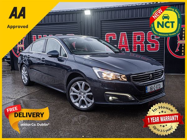 Peugeot 508 Saloon, Diesel, 2016, Blue