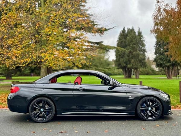 BMW 4-Series Convertible, Diesel, 2014, Black