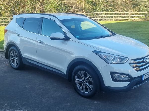 Hyundai Santa Fe SUV, Diesel, 2016, White