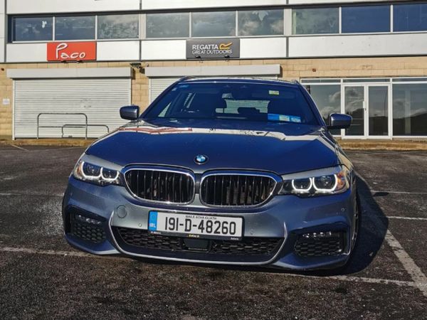 BMW 5-Series Estate, Diesel, 2019, Blue