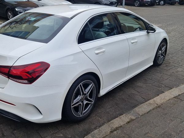 Mercedes-Benz A-Class Saloon, Petrol, 2020, White