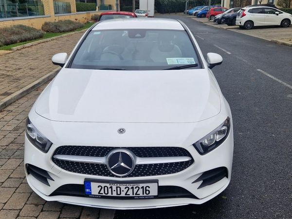 Mercedes-Benz A-Class Saloon, Petrol, 2020, White
