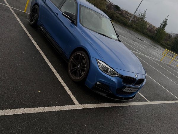 BMW 3-Series Saloon, Petrol Plug-in Hybrid, 2017, Blue