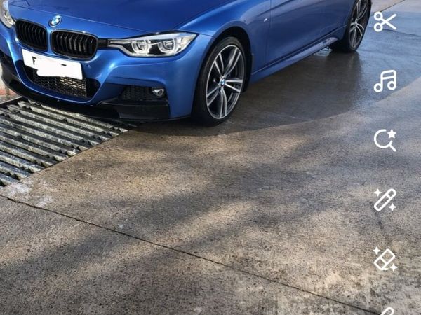 BMW 3-Series Saloon, Diesel, 2015, Blue