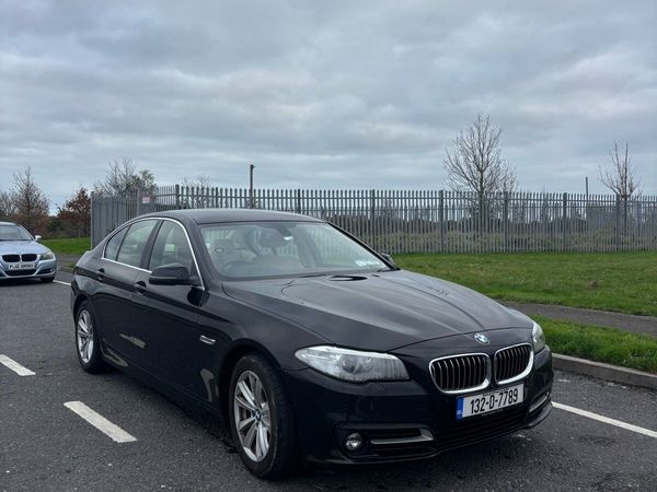 BMW 5-Series Saloon, Diesel, 2013, Black