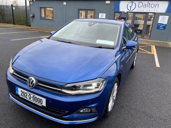 Volkswagen Polo Hatchback, Petrol, 2020, Blue