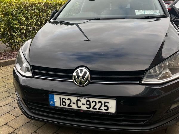 Volkswagen Golf Hatchback, Diesel, 2016, Black