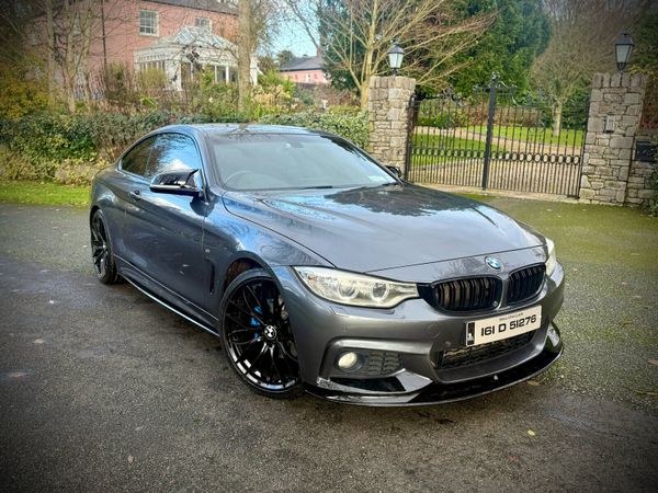 BMW 4-Series Coupe, Diesel, 2016, Grey