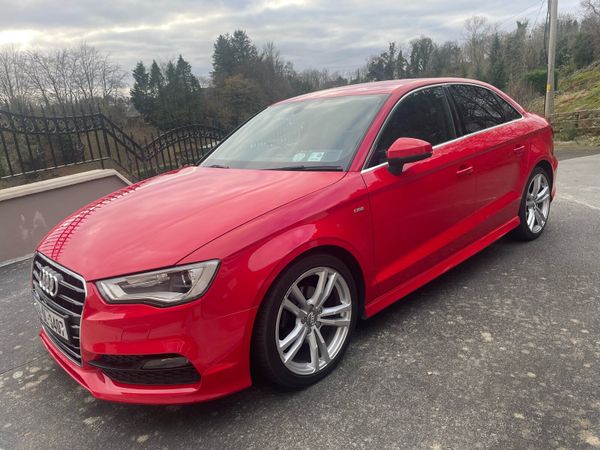 Audi A3 Saloon, Diesel, 2014, Red