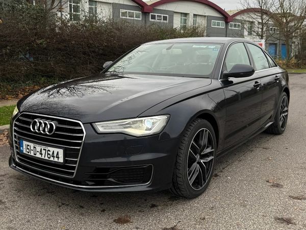 Audi A6 Saloon, Diesel, 2015, Blue