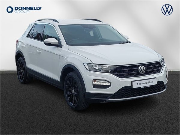 Volkswagen T-Roc Hatchback, Petrol, 2020, White