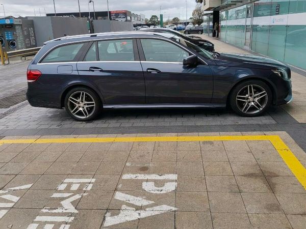 Mercedes-Benz E-Class Estate, Diesel Hybrid, 2014, Blue