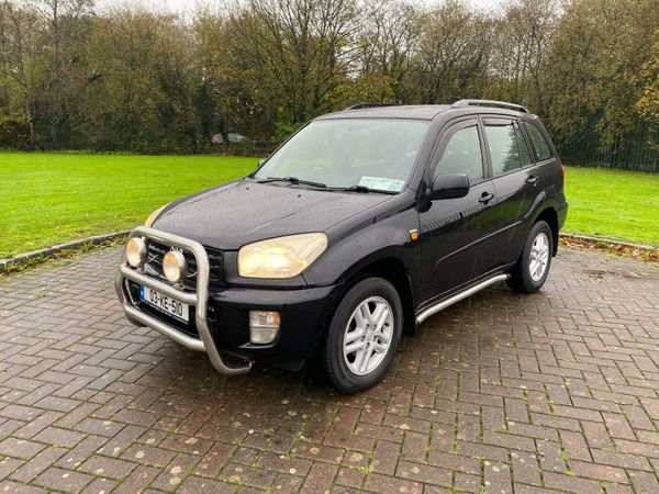 Toyota RAV4 SUV, Petrol, 2003, Black