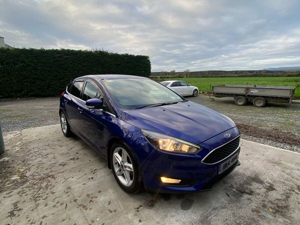 Ford Focus Hatchback, Diesel, 2017, Blue