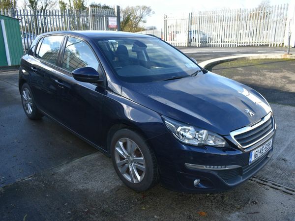 Peugeot 308 Hatchback, Petrol, 2016, Blue