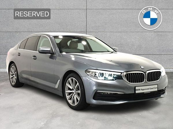 BMW 5-Series Saloon, Diesel, 2019, Blue