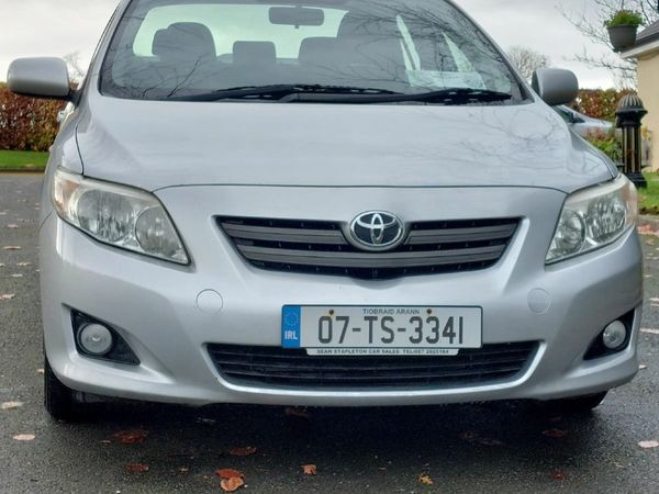 Toyota Corolla Saloon, Petrol, 2007, Silver