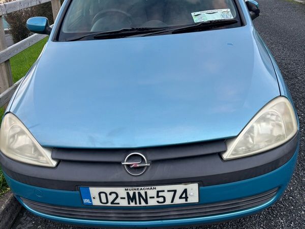 Opel Corsa Hatchback, Petrol, 2002, Blue