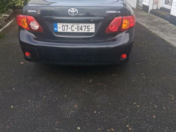 Toyota Corolla Saloon, Petrol, 2007, Black