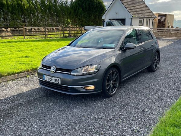 Volkswagen Golf Hatchback, Diesel, 2017, Grey