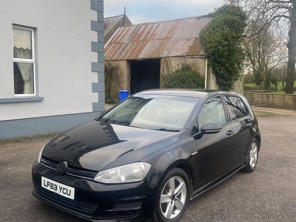 Volkswagen Golf Hatchback, Diesel, 2013, Black