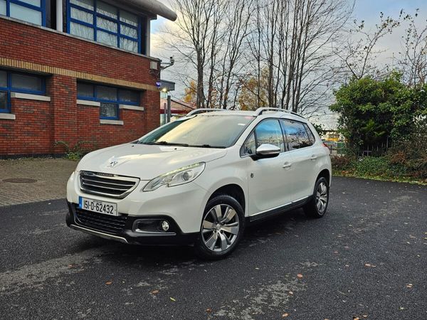 Peugeot 2008 SUV, Petrol, 2015, White