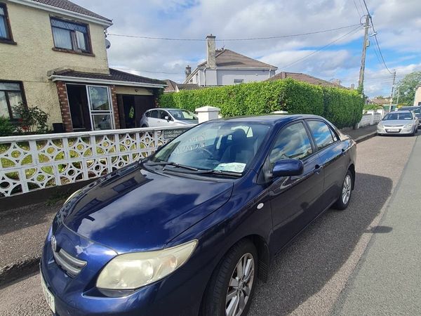 Toyota Corolla Saloon, Petrol, 2007, Blue