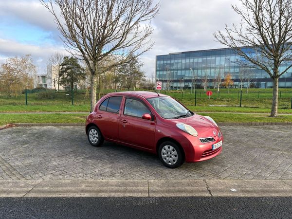 Nissan March Hatchback, Petrol, 2009, Red