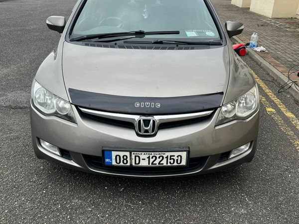 Honda Civic Saloon, Petrol Hybrid, 2008, Grey