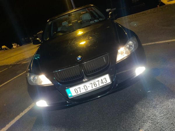 BMW 3-Series Saloon, Petrol, 2007, Black
