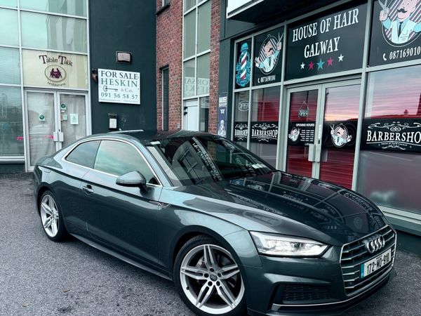 Audi A5 Coupe, Diesel, 2017, Grey