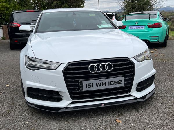 Audi A6 Saloon, Diesel, 2015, White