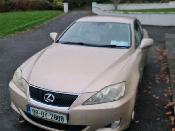 Lexus IS Saloon, Petrol, 2008, Beige