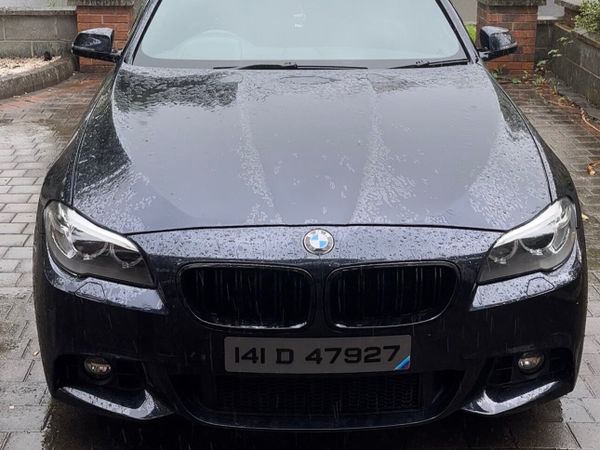BMW 5-Series Saloon, Diesel, 2014, Black