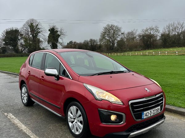 Peugeot 3008 SUV, Diesel, 2014, Red
