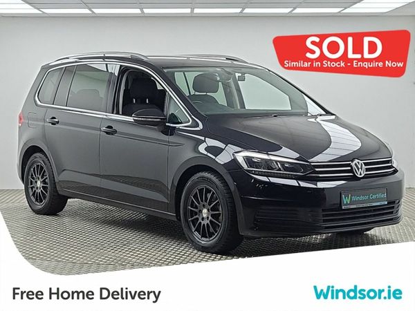 Volkswagen Touran MPV, Petrol, 2017, Black