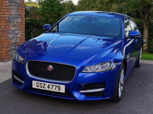 Jaguar XF Saloon, Diesel, 2018, Blue