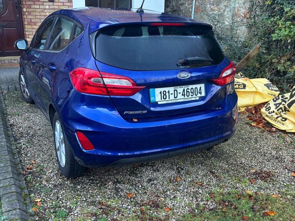 Ford Fiesta Hatchback, Petrol, 2018, Blue