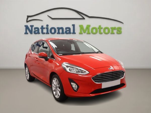 Ford Fiesta Hatchback, Petrol, 2018, Red