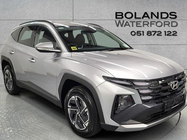 Hyundai Tucson SUV, Petrol Hybrid, 2025, Silver