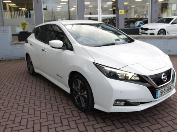 Nissan Leaf Hatchback, Electric, 2019, White