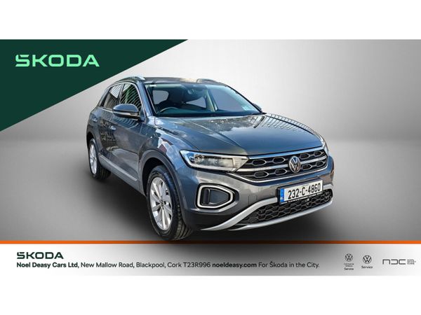 Volkswagen T-Roc Hatchback, Petrol, 2023, Grey
