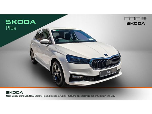 Skoda Fabia Hatchback, Petrol, 2025, White