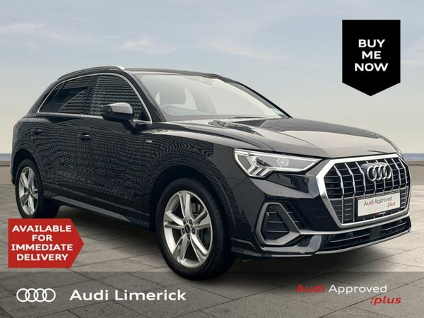 Audi Q3 SUV, Petrol Plug-in Hybrid, 2024, Black