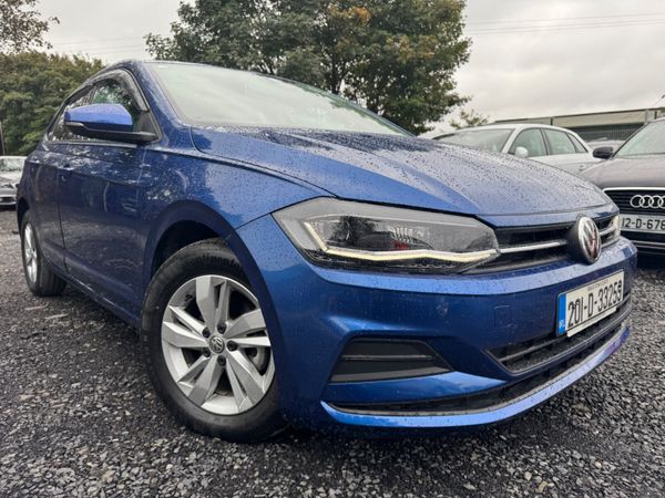 Volkswagen Polo Hatchback, Petrol, 2020, Blue