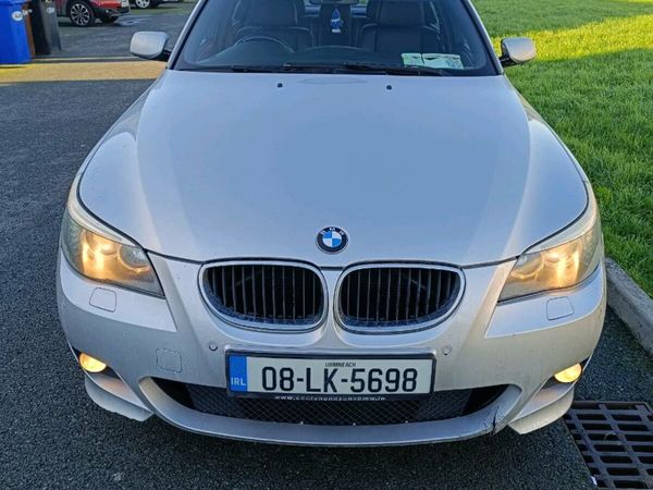 BMW 5-Series Saloon, Diesel, 2008, Silver