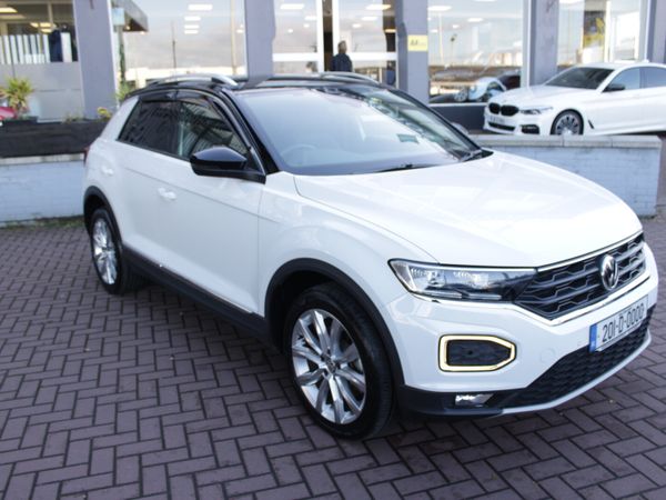 Volkswagen T-Roc SUV, Petrol, 2020, White