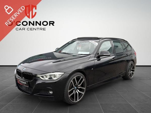 BMW 3-Series Estate, Diesel, 2018, Black